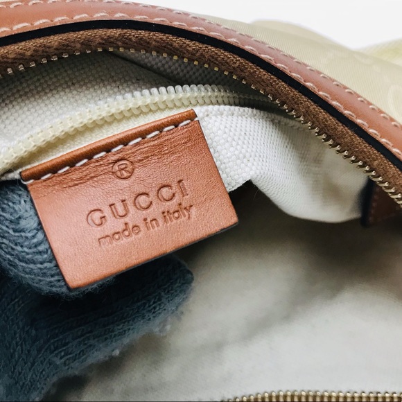 GUCCI WEBLINE NYLON CANVAS CROSSBODY SLING FINAL SALE - Picture 11 of 13